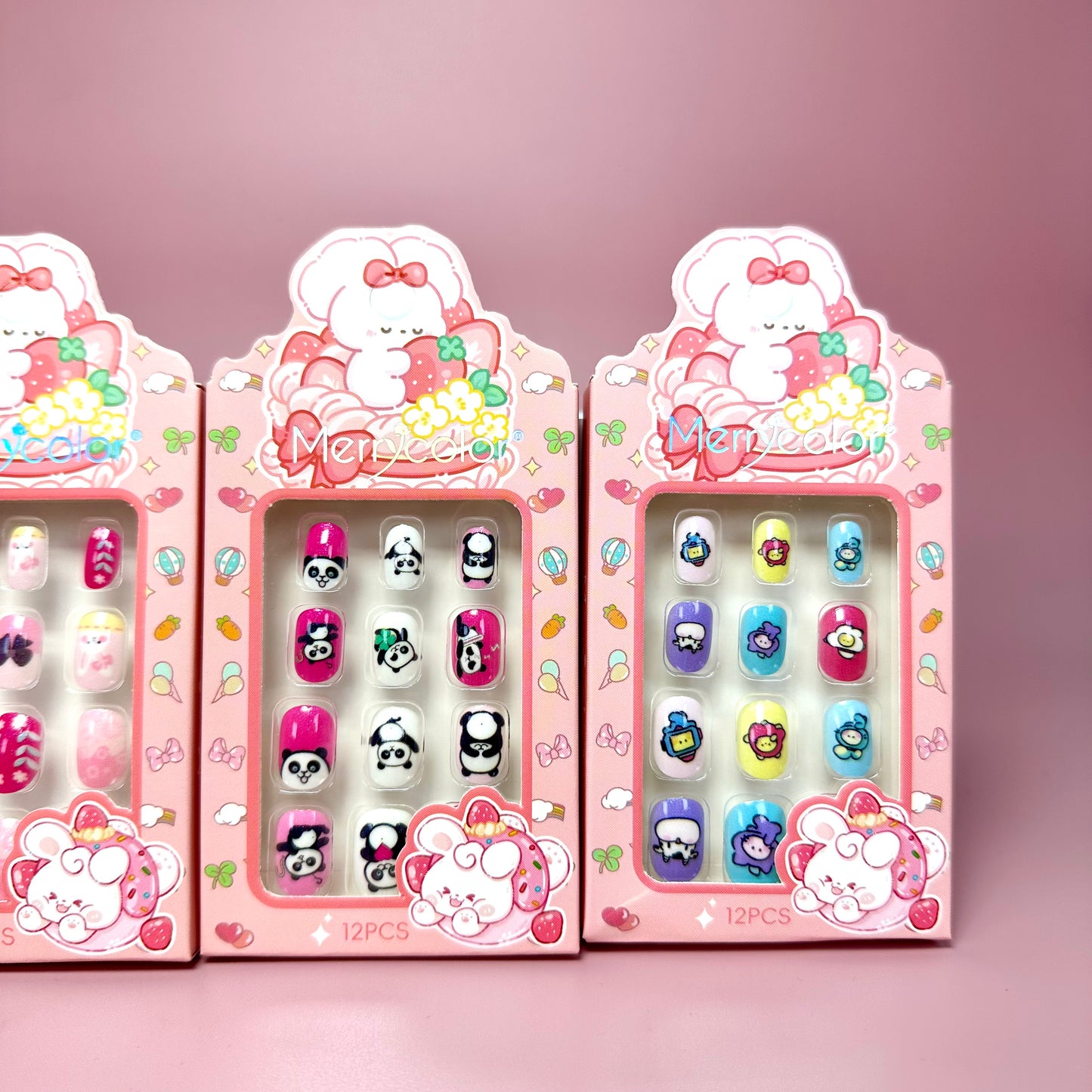 UÑAS POSTIZAS PARA NIÑAS REF:MK-08