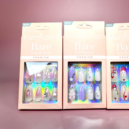 UÑAS POSTIZAS 12pcs REF:DS-31