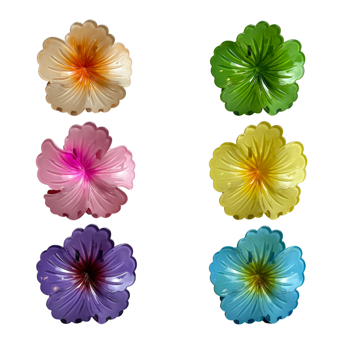 Pinza para cabello flor pastel REF:JWS-3629