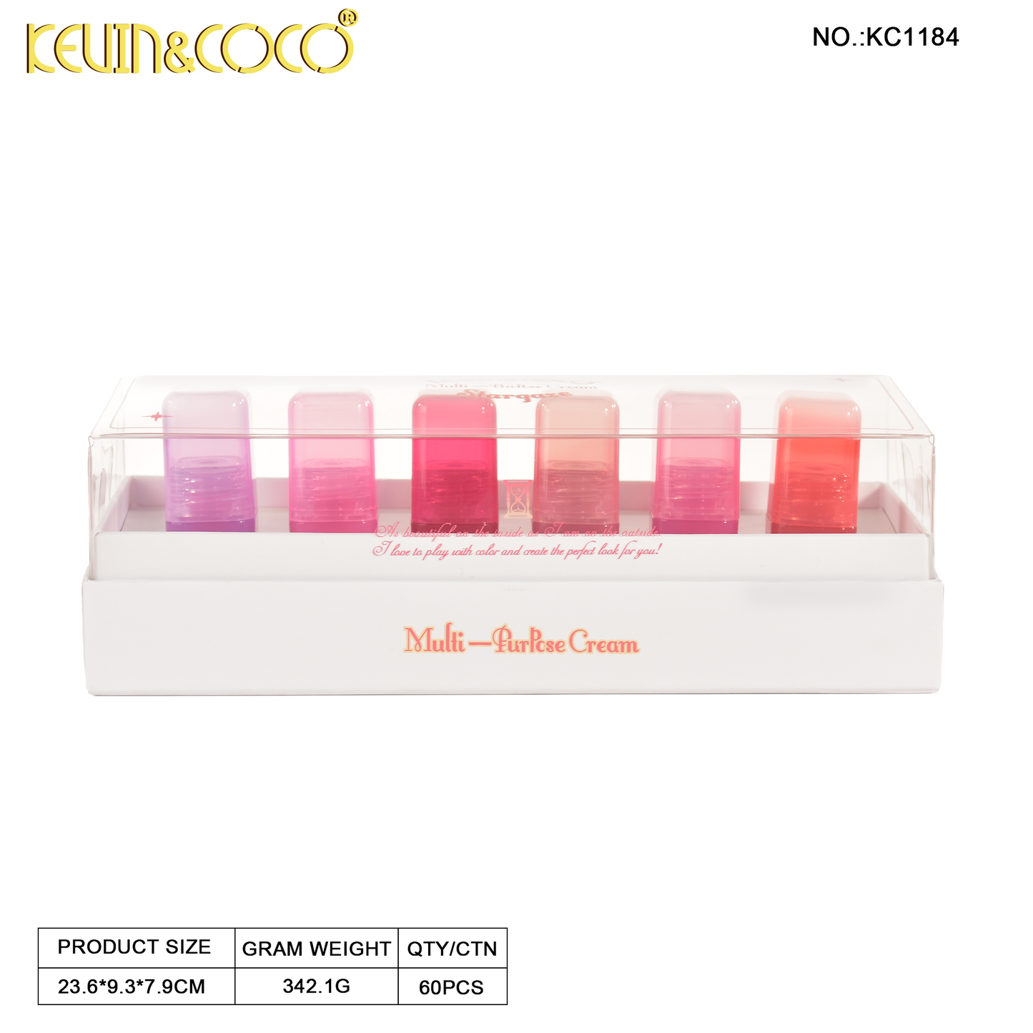 KIT LABIAL LIQUIDO X 6 UND REF:KC1184