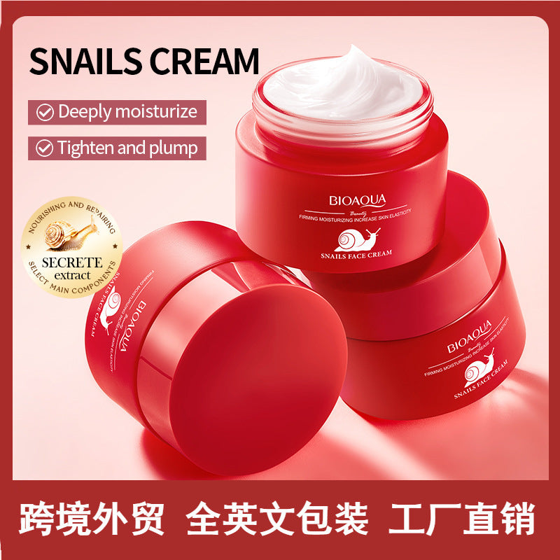 Crema Facial de Caracol – BIOAQUA REF:NO.BQY50397