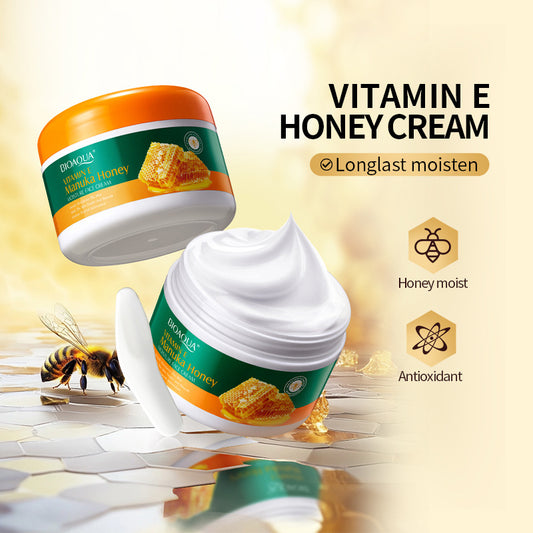 Crema Facial de Vitamina E y Miel de Manuka – BIOAQUA REF:NO.BQY50205
