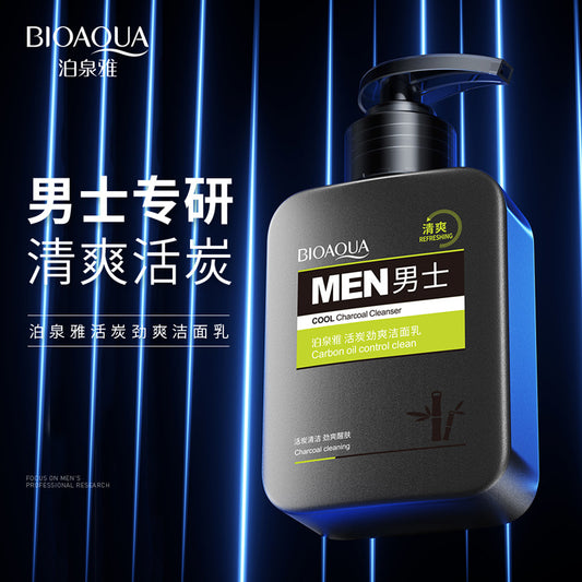 Limpiador Facial para Hombre Carbón Activado BIOAQUA REF:NO.BQY07476