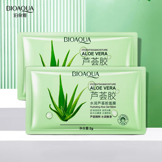 Mascarilla Facial en Gel Hidratante de Aloe Vera BIOAQUA REF:NO.BQY55986