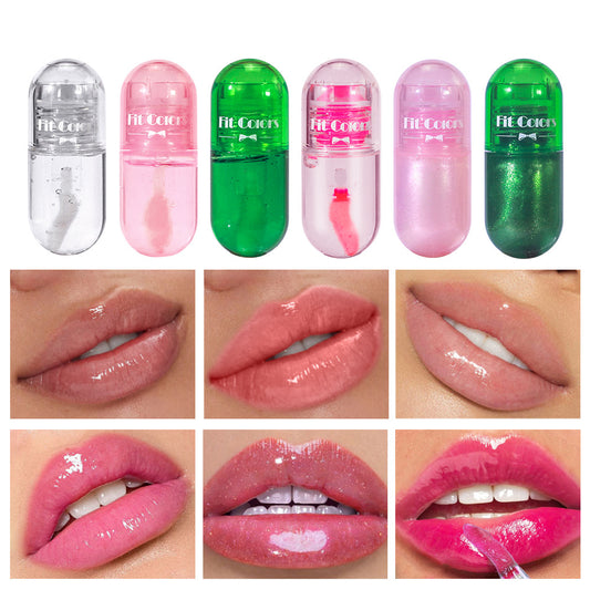LABIAL LIQUIDO BRILLO Con Pincel Grueso REF:LG73