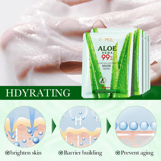 Mascarilla Facial Hidratante de Aloe Vera 99% BIOAQUA REF:NO.BQY14719