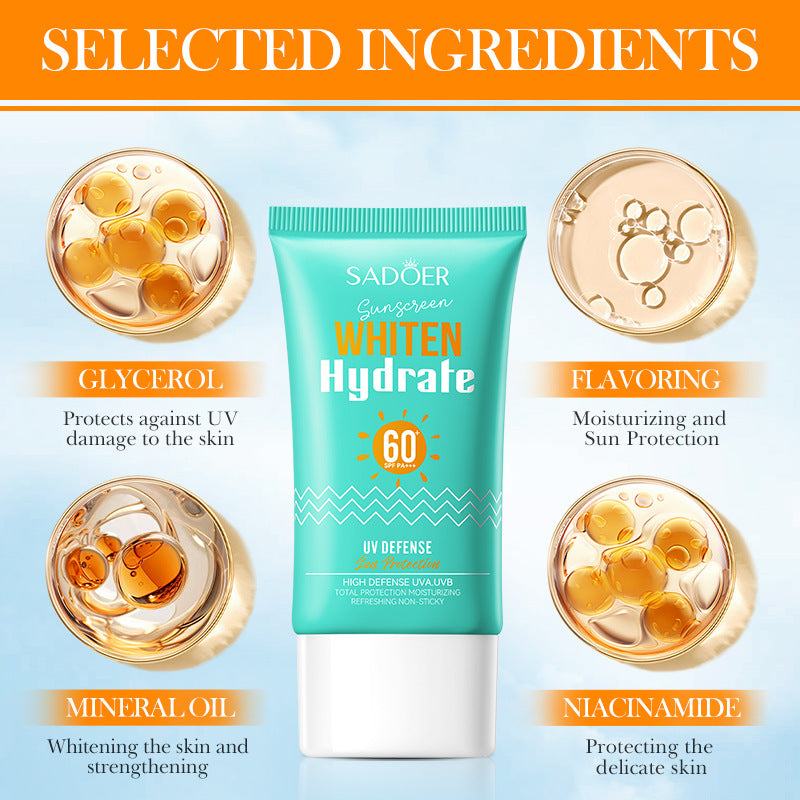 Protector Solar Hidratante SPF60 – SADOER REF:NO.SD14734