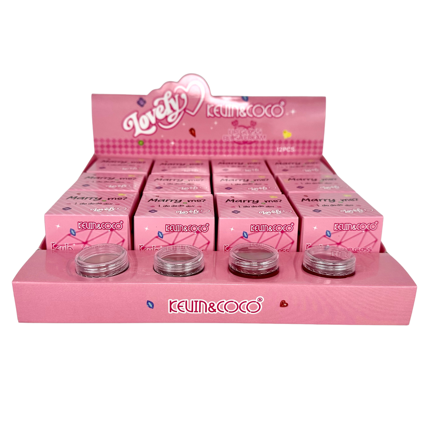 Rubor y Lip Gloss Cream KEVIN&COCO REF:KC1272