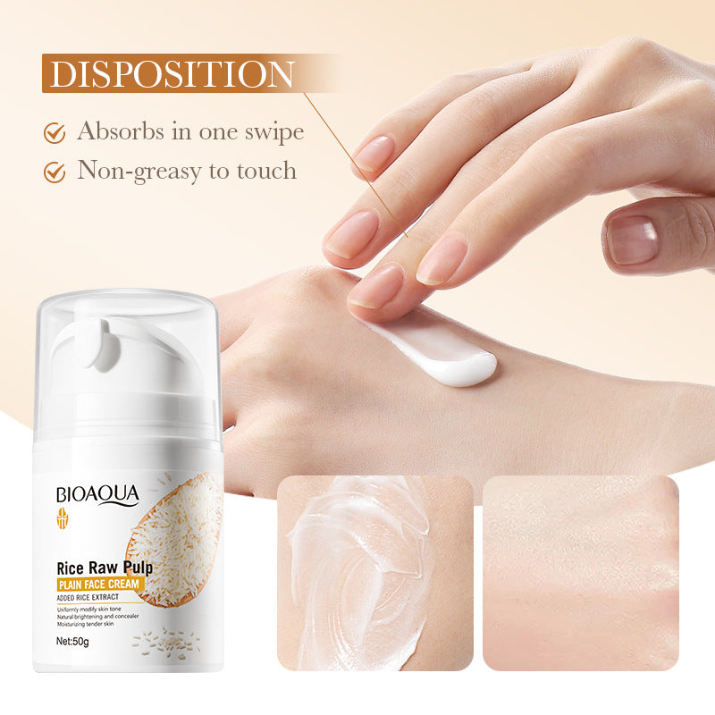 Crema Facial de Arroz Raw Pulp BIOAQUA REF:NO.BQY09906