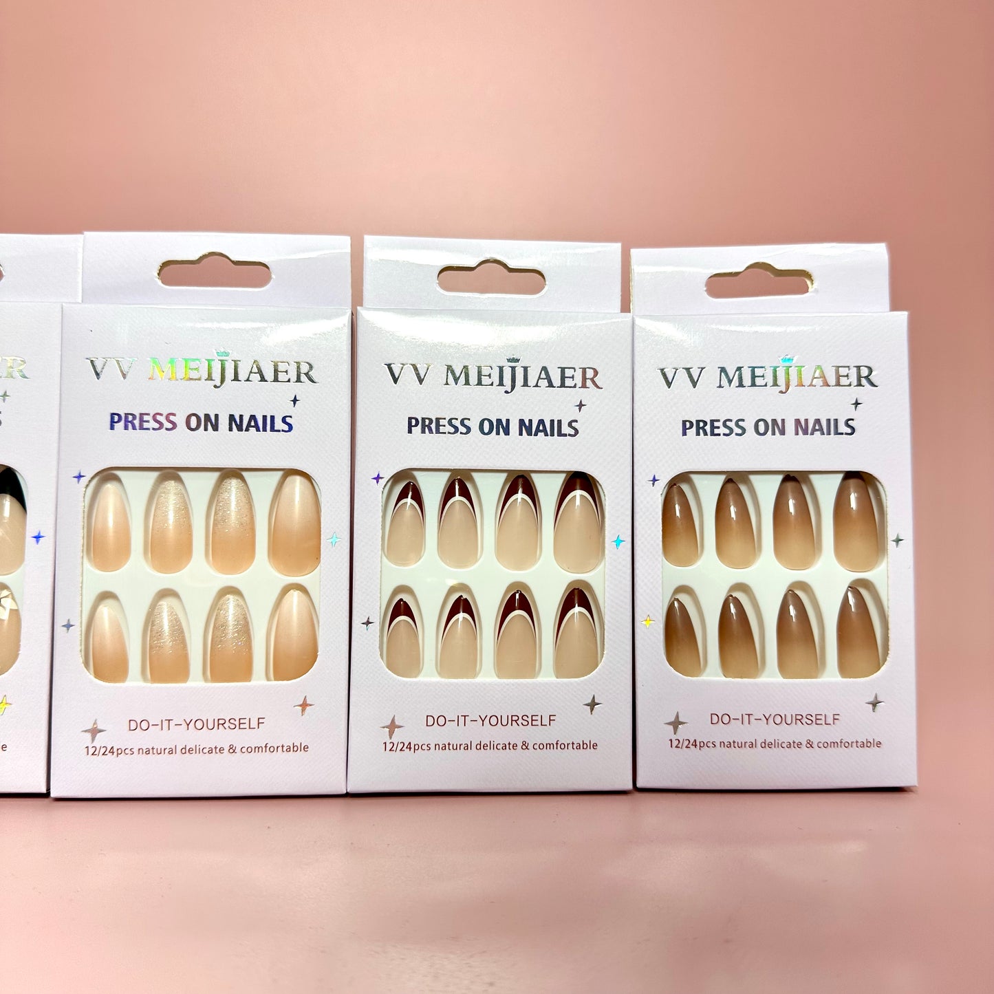 UÑAS POSTIZAS 12PCS REF:MJ-3