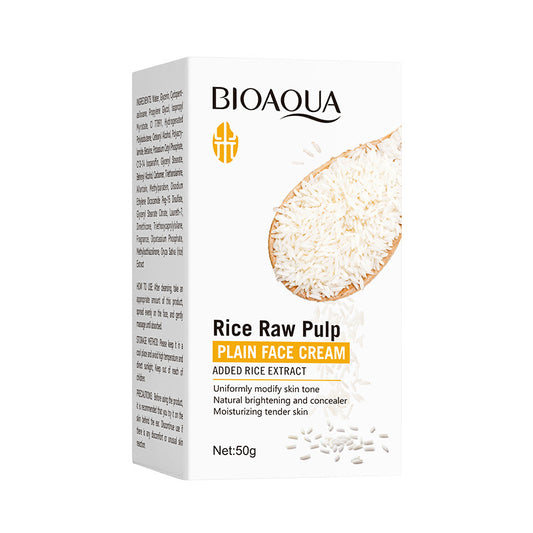 Crema Facial de Arroz Raw Pulp BIOAQUA REF:NO.BQY09906