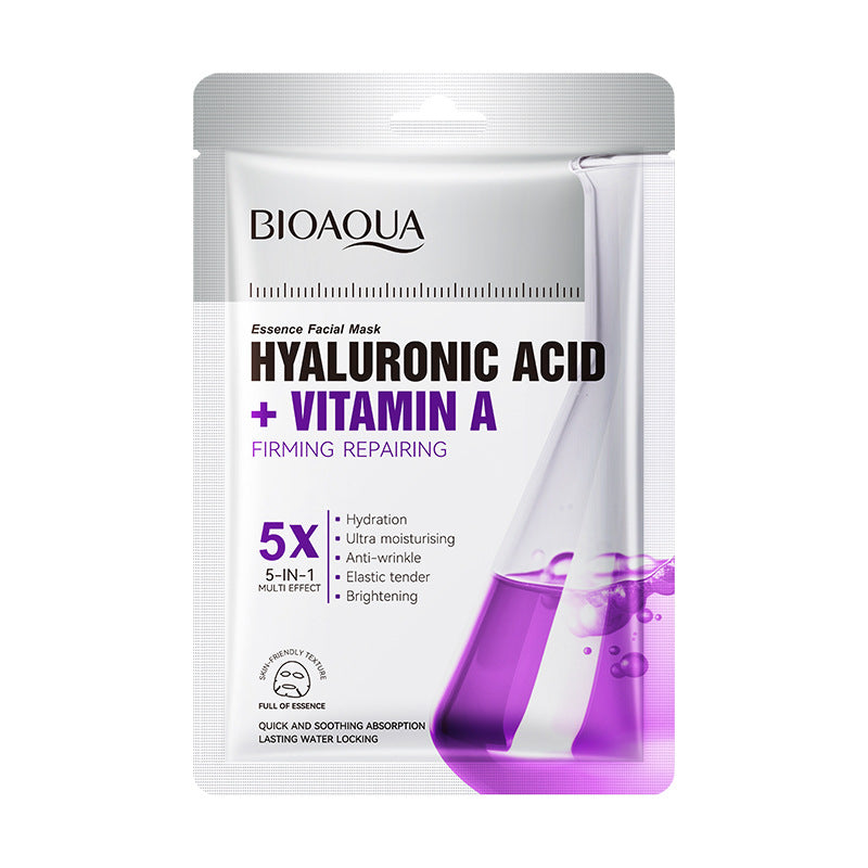 Mascarilla Facial con Ácido Hialurónico y Vitamina A BIOAQUA REF:NO.BQY42316