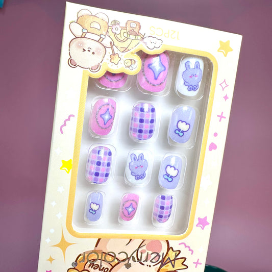 UÑAS POSTIZAS PARA NIÑAS REF:MK-05