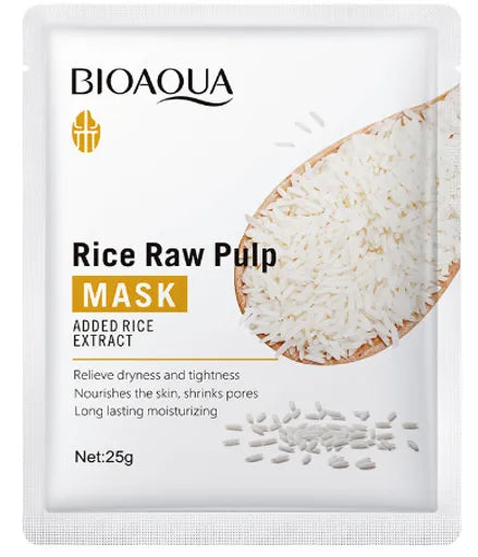 Mascarilla Facial Rice Raw Pulp BIOAQUA REF:NO.BQY80205