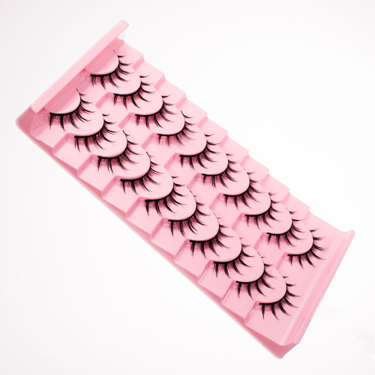 PESTANA POSTIZA 10 PARES REF:FX2411