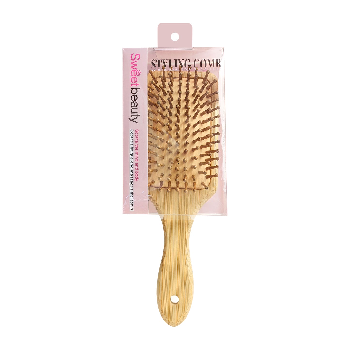 Cepillo de Cabello Bambu REF:BX-3934