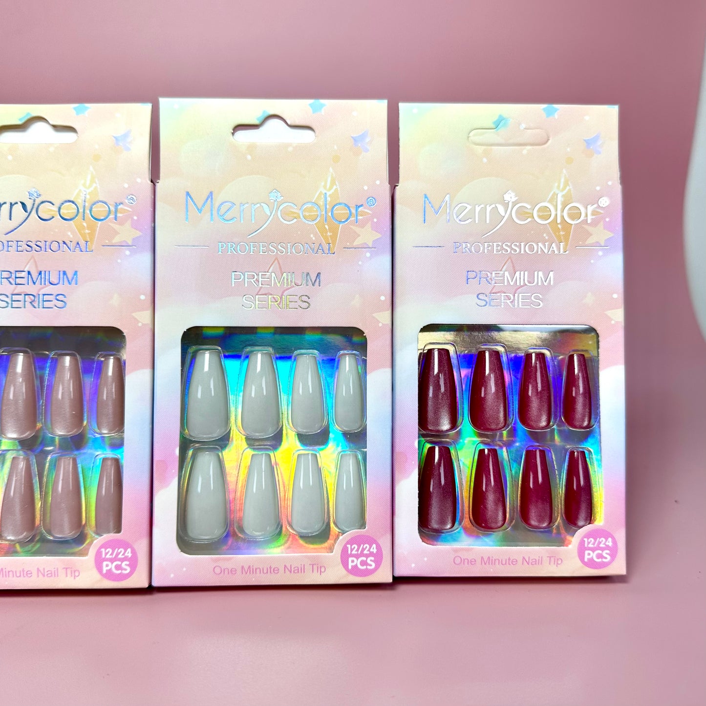 UÑAS POSTIZAS 12pcs OJO DE GATO REF:DS-15