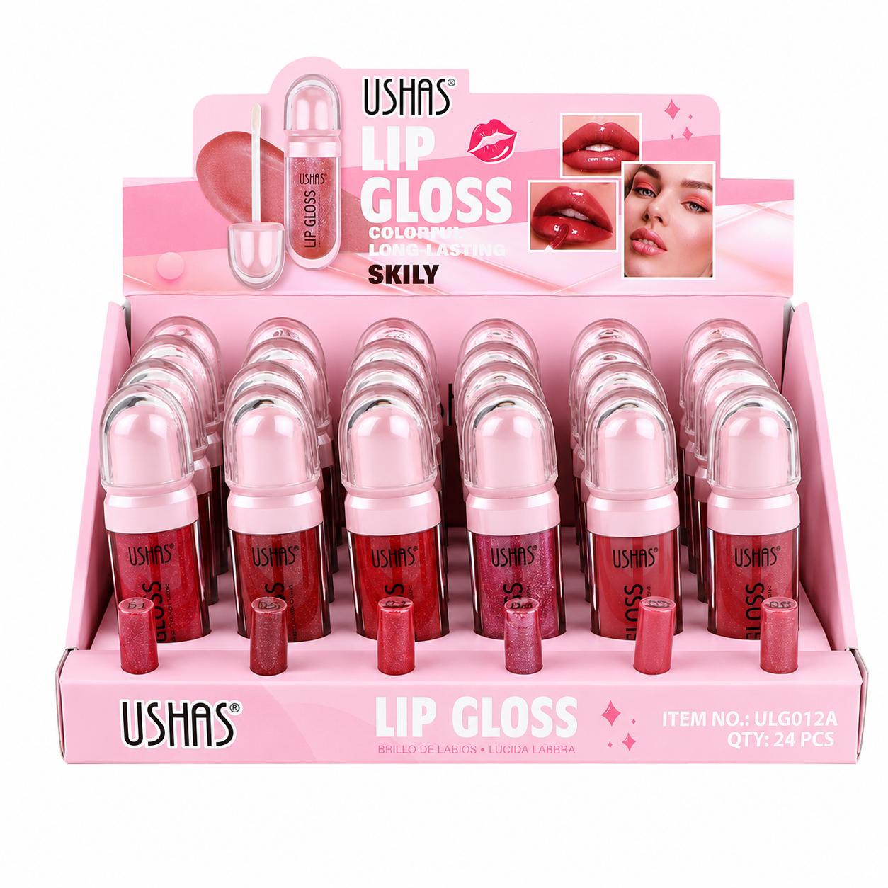 Lip Gloss Silky USHAS REF:ULG012A