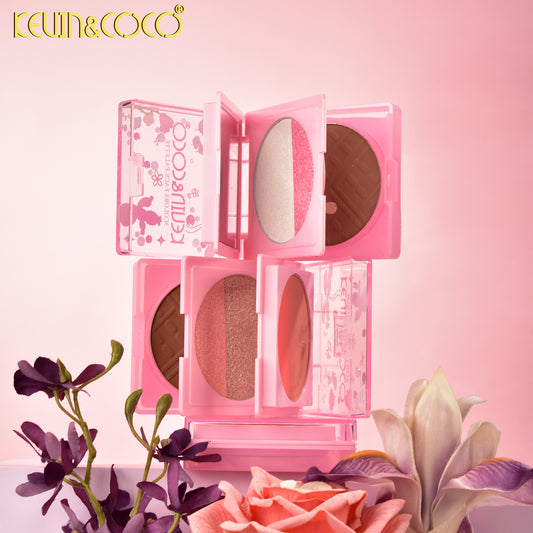 Set de Maquillaje Compacto con Espejo – Kevin&Coco REF:KC1014