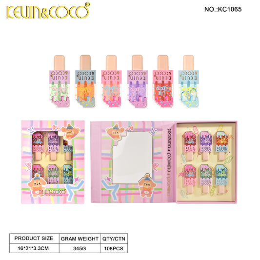 Kit Brillo Labial Gloss *6 KEVIN&COCO REF:KC1065