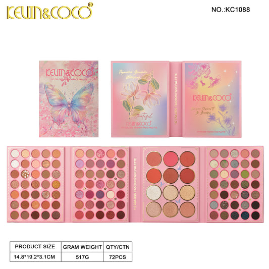 Paleta libro de Maquillaje KEVIN&COCO REF:KC1088