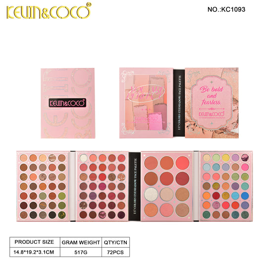 Paleta libro de Maquillaje KEVIN&COCO REF:KC1093