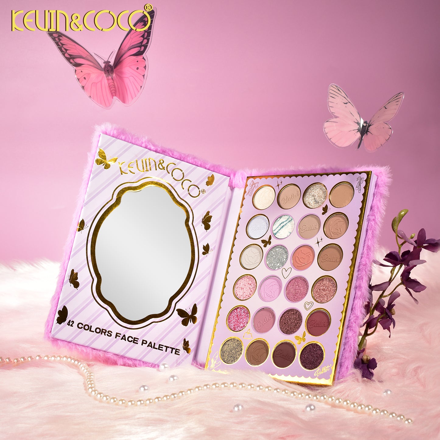 Paleta libro de Maquillaje KEVIN&COCO REF:KC1098