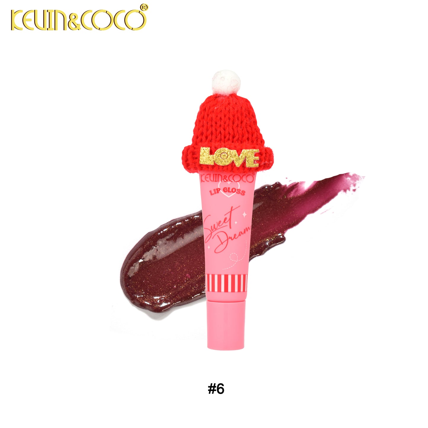 Brillo Labial Gloss Gorro Navidad KEVIN&COCO REF:KC1105