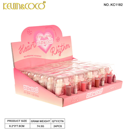 Labial Dúo 2 en 1 con Llavero KEVIN&COCO REF:KC1182