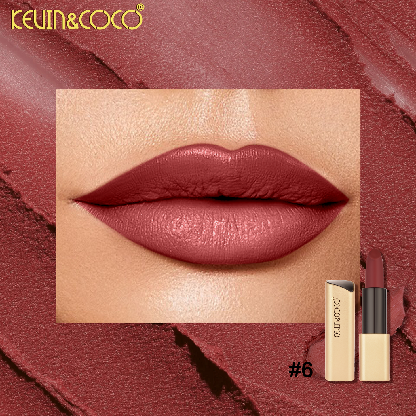 Labial en Barra Matte KEVIN&COCO REF:KC1204