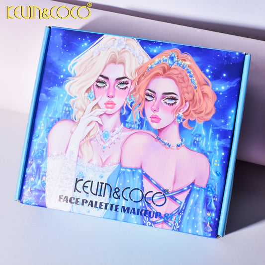 KIT DE MAQUILLAJE LABIAL LIQUIDO + RUBOR BARRA + ILUMINADOR REF: KC244812