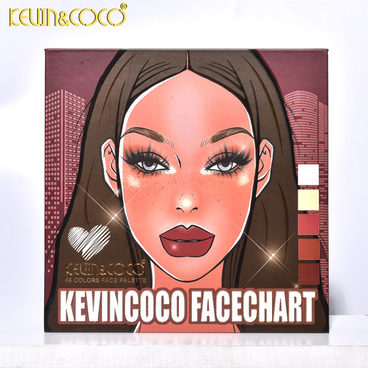 PALETA LIBRO DE MAQUILLAJE KEVIN&COCO REF:KC244874