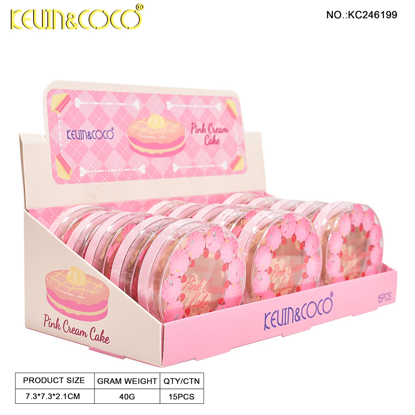 POLVO COMPACTO KEVIN&COCO REF:KC246199