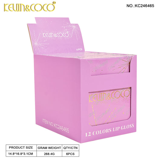 KIT DE LABIAL LIQUIDO*12 KEVIN&COCO REF:KC246465