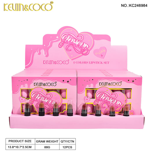 KIT LABIAL EN BARRA*4 KEVIN&COCO REF:KC246984