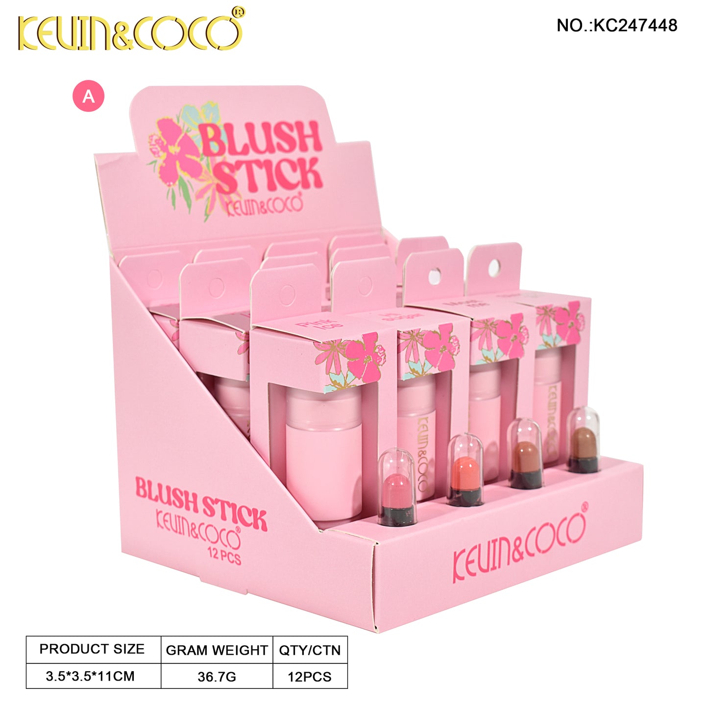 RUBOR EN BARRA KEVIN&COCO REF:KC247448