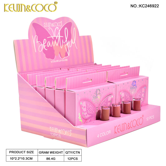 KIT DE LABIAL LIQUIDO MARIPOSA REF:KC246922