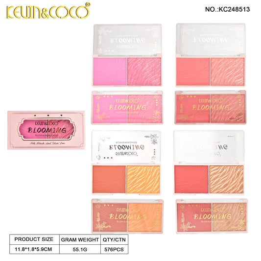 KIT ILUMINADOR Y RUBOR KEVIN&COCO REF:KC248513