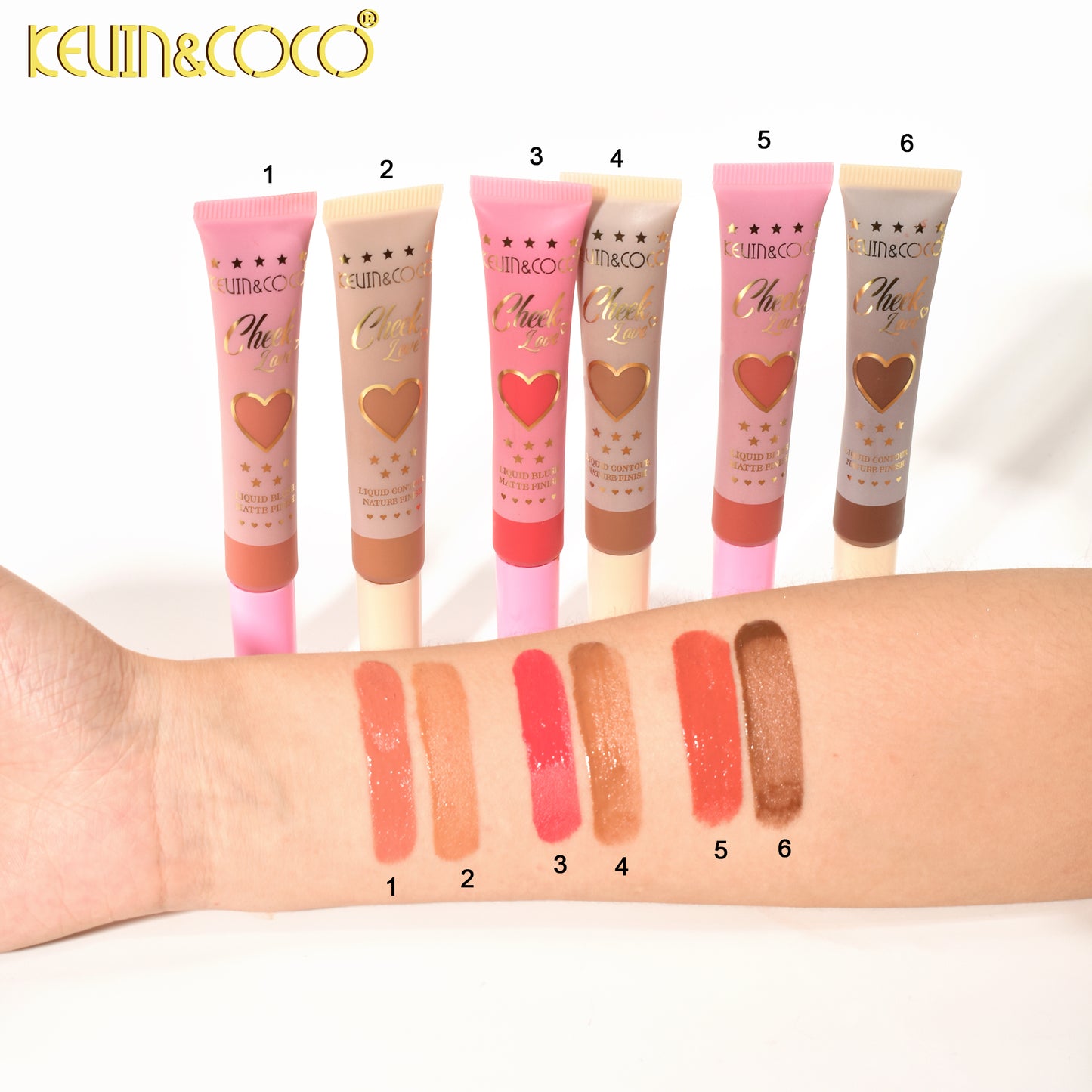 Kit Duo Rubor Liquido KEVIN&COCO REF:KC259602