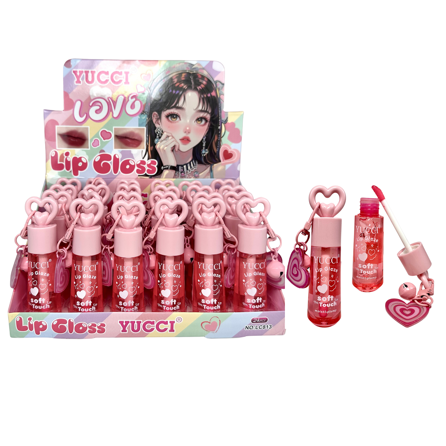 Lip Gloss Love YUCCI REF:LC813