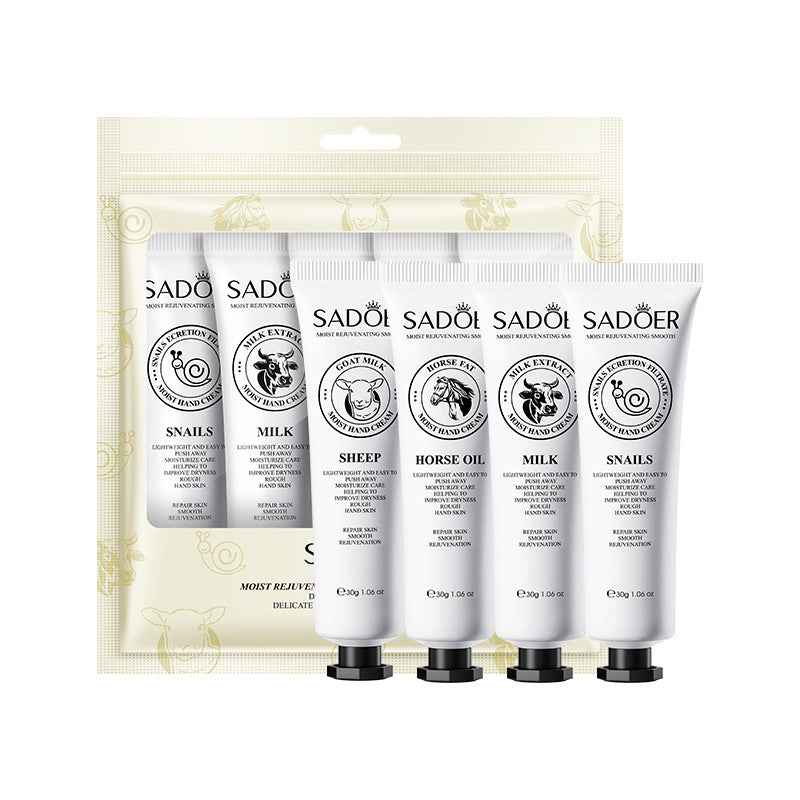 Kit de Cremas de Manos Rejuvenecedoras SADOER REF:NO.SD90640