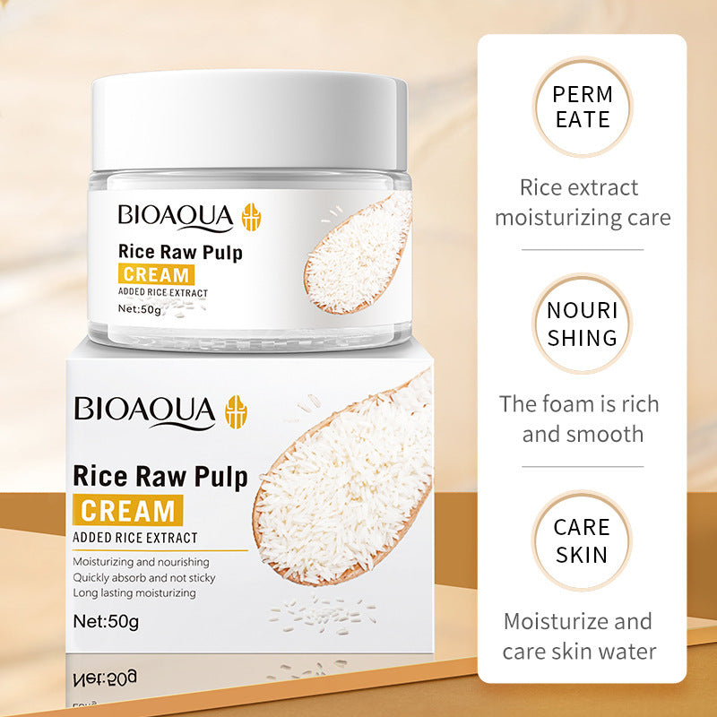 Crema Hidratante Rice Raw Pulp BIOAQUA REF:NO.BQY56303