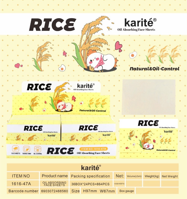 PAPEL ABSORBENTE DE GRASA FACIAL REF:1616-47a