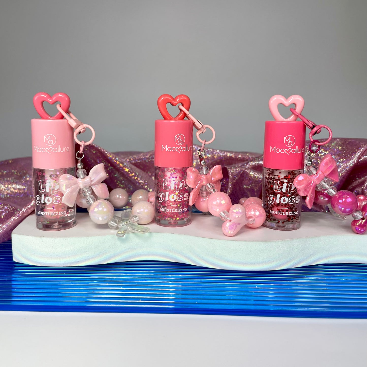 Lip Gloss con Colgante Corazón Mocallure REF:MOC2285