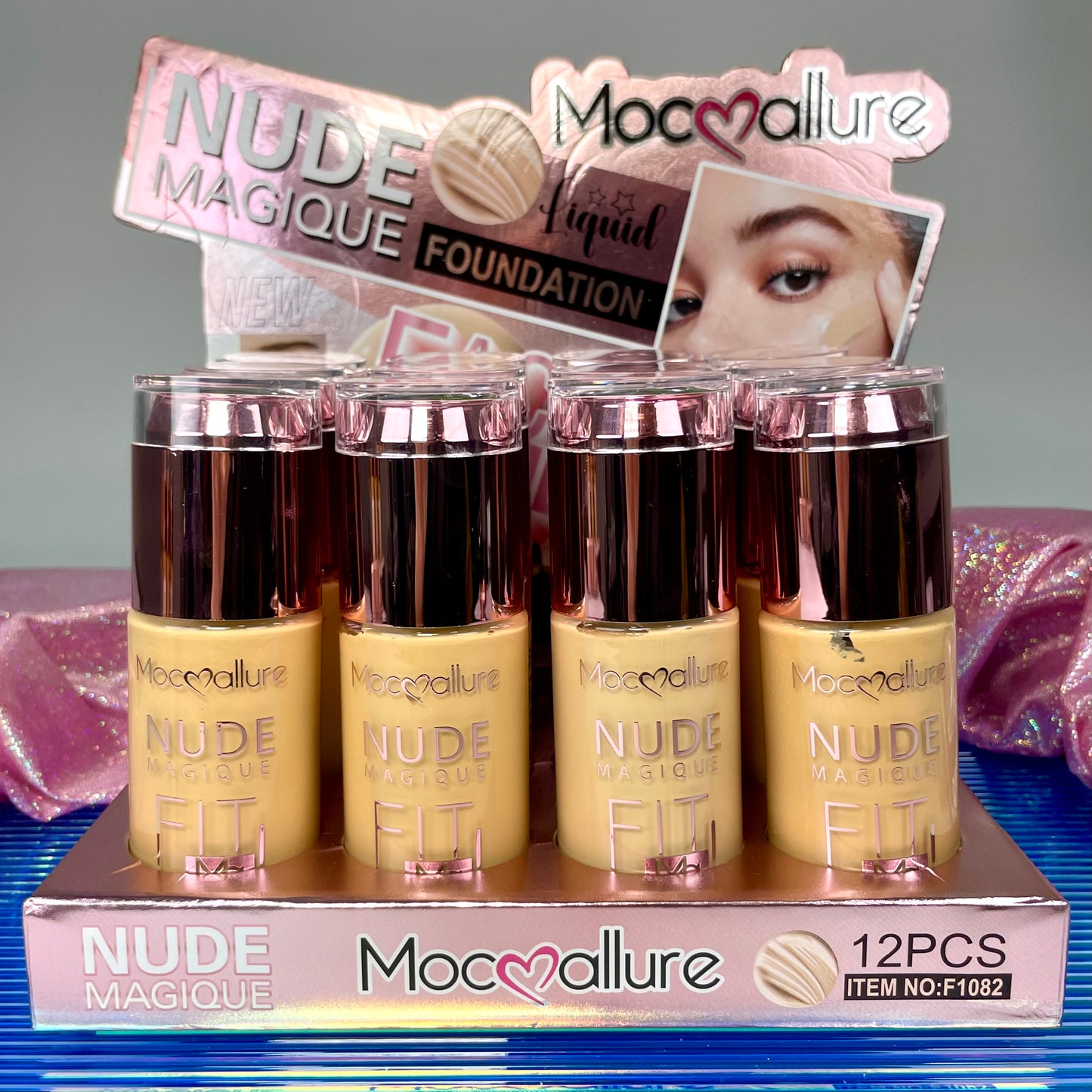 Base Liquida 4 tonos REF:F1082