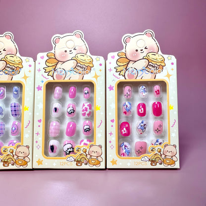 UÑAS POSTIZAS PARA NIÑAS REF:MK-05