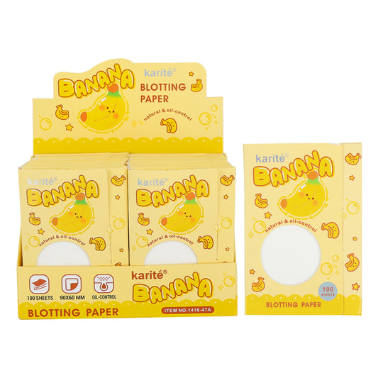 PAPEL ABSORBENTE GRASA BANANA KARITE REF:1416-47A