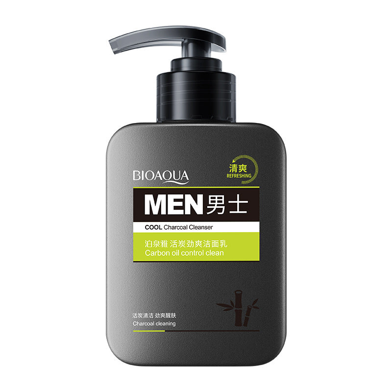 Limpiador Facial para Hombre Carbón Activado BIOAQUA REF:NO.BQY07476