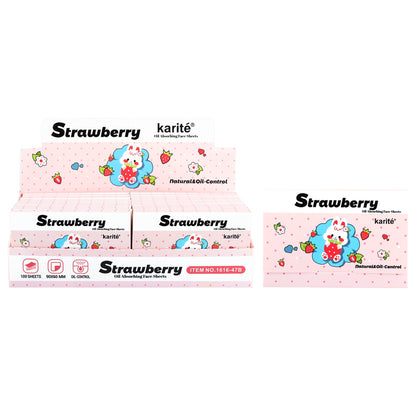 PAPEL ABSORBENTE GRASA FRESA KARITE REF:1616-47B