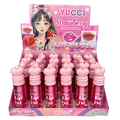 Lip Gloss Strawberry YUCCI REF:LC822